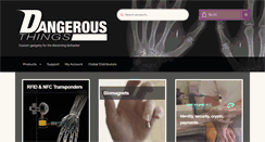 Desktop Screenshot of dangerousthings.com